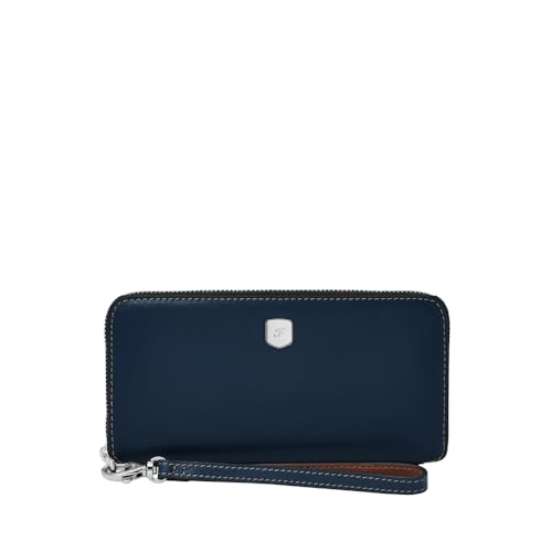 Fossil Damen Lennox Reisezubehör-Bi-Fold-Brieftasche, Blau Fossil Damen Lennox Reisezubehör-Bi-Fold-Brieftasche, Blau von Fossil