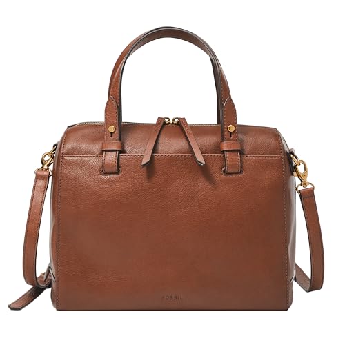 Fossil Damen Rachel Satchel Purse Handtasche, braun, Einheitsgröße von Fossil