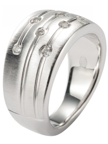 Fossil Damen-Ring 925 Sterling Silber Gr. 17 JF15789040 von Fossil
