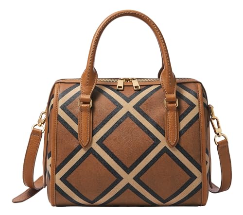 Fossil Damen-Satchel Williamson beschichtet PVC Textil, ZB1913194 von FOSSIL