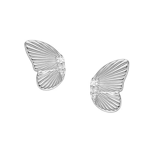 Fossil Ohrringe Für Frauen Sterling Silber, Länge: 6.5mm, Breite: 6.8mm Silber Sterling Silber Ohrringe, JFS00621040 Fossil Ohrringe Für Frauen Sterling Silber, Länge: 6.5mm, Breite: 6.8mm Silber Sterling Silber Ohrringe, JFS00621040 von Fossil
