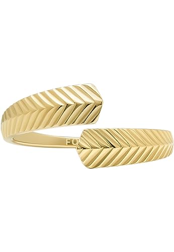 Fossil Damen Ringe aus Edelstahl offen von FOSSIL