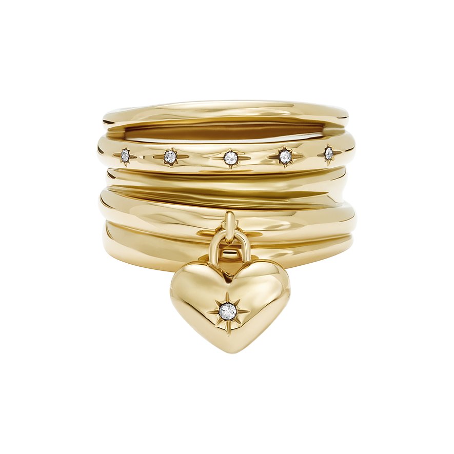 Fossil Damenring SADIE JF04834710 Edelstahl von Fossil