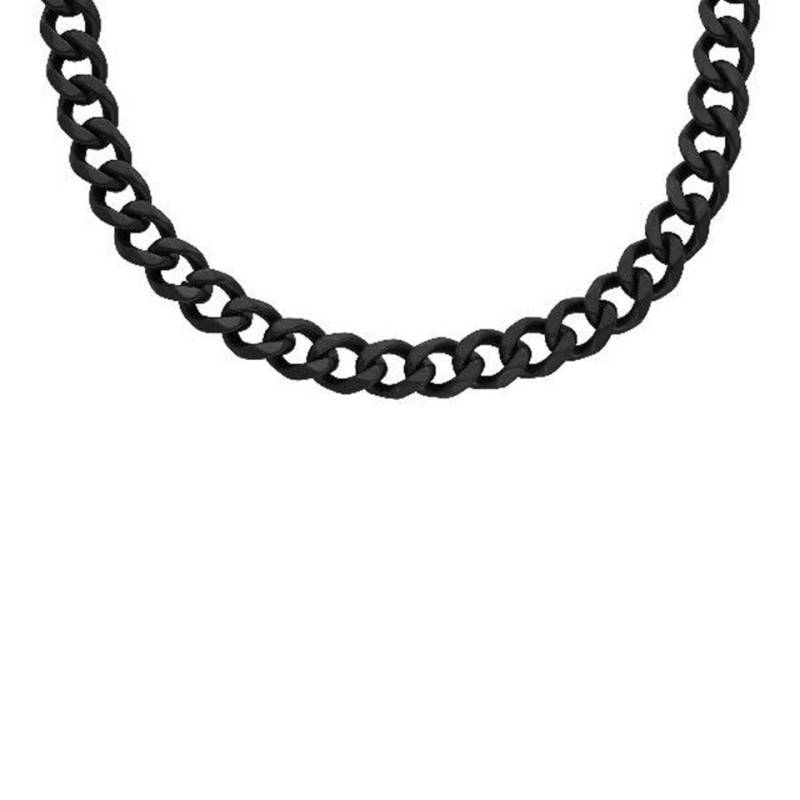 Fossil Edelstahlkette FOSSIL Kette "Bold Chains" Edelstahl Schwarz JF04613001 von Fossil