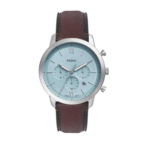 FOSSIL Herren Analog Quarz Uhr mit Leder Armband FS6109 von FOSSIL