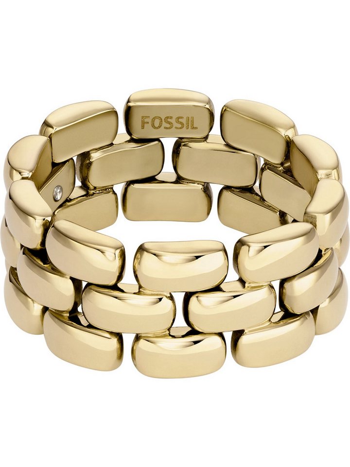 Fossil Fingerring Fossil Damen-Damenring Edelstahl von Fossil