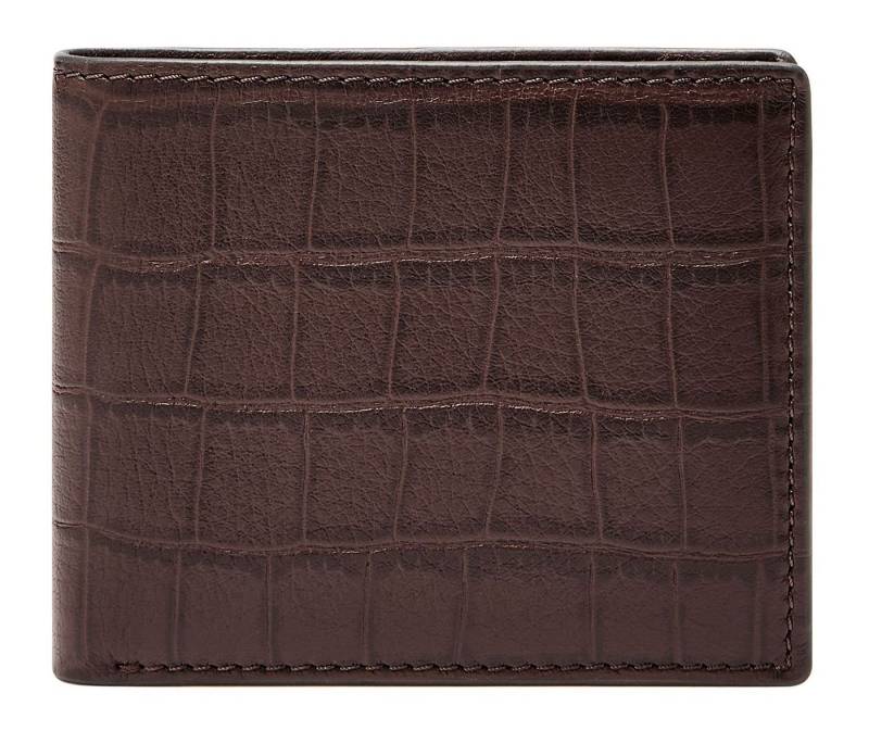 Fossil Geldbörse Bifold With Flip ID, aus echtem Leder von Fossil