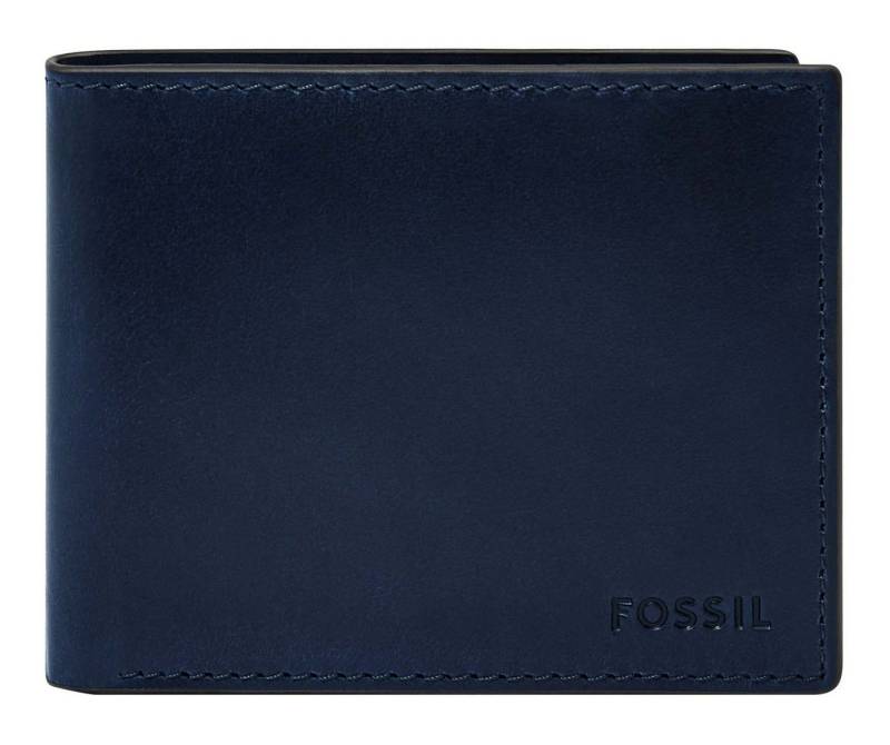 Fossil Geldbörse Bifold With Flip ID, aus echtem Rindsleder mit RFID-Blocker Schutz von Fossil