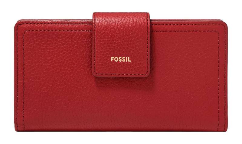 Fossil Geldbörse RFID Tab Clutch, aus echtem Rindsleder mit RFID-Blocker Schutz von Fossil
