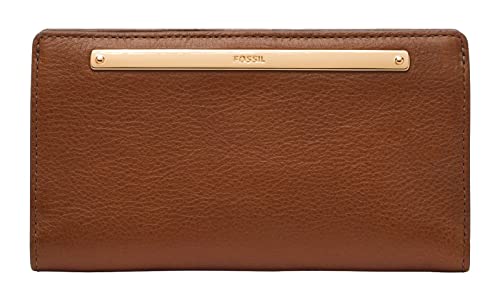 Fossil Geldbörse für Damen – Liza Eco Leder Slim Bifold, SL7891G200 – 17,1 cm L x 2,5 cm B x 9,5 cm H von Fossil