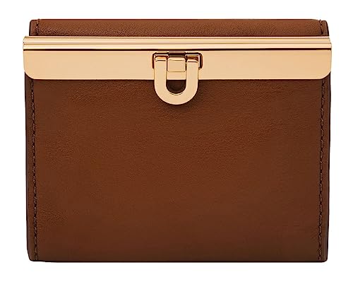 Fossil Geldbörse für Damen – Penrose Leder Trifold, SL8288200 – 10,2 cm L x 3,2 cm B x 8,9 cm H von Fossil