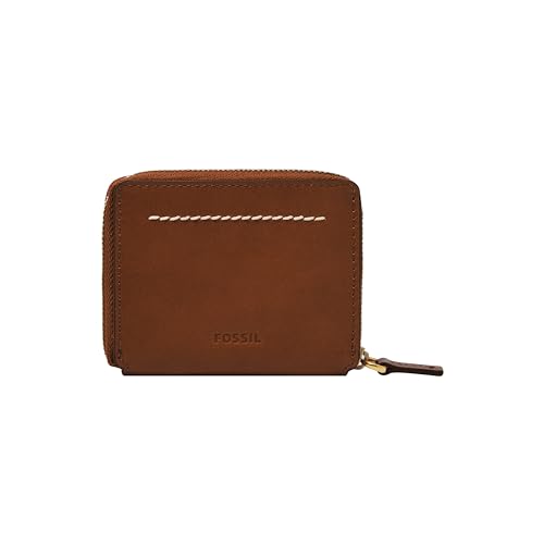 Fossil Geldbörse für Herren – Westover Leder L Zip Bifold, Ml4594210 – 11,4 cm L x 1,3 cm B x 9,5 cm H von Fossil