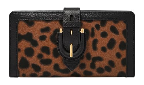 FOSSIL Harwell Tab Bifold Leopard von FOSSIL