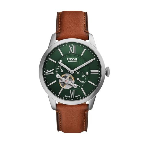 Fossil Herren Analog Automatik Uhr mit Leder Armband ME3265 Fossil Herren Analog Automatik Uhr mit Leder Armband ME3265 von Fossil