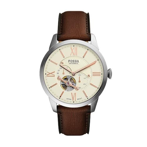 Fossil Herren Analog Automatik Uhr mit Leder Armband ME3266 Fossil Herren Analog Automatik Uhr mit Leder Armband ME3266 von Fossil