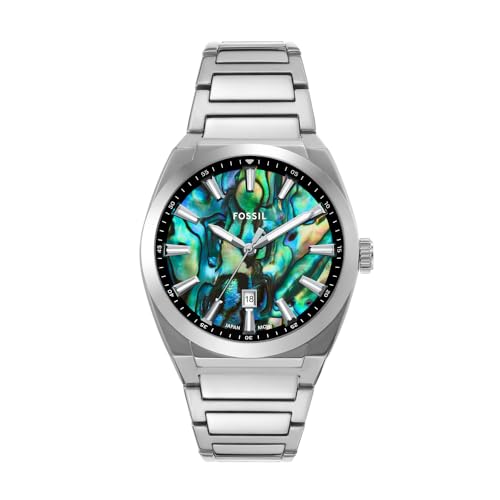 Fossil Herren Analog Quarz Uhr mit Edelstahl Armband FS6114 Fossil Herren Analog Quarz Uhr mit Edelstahl Armband FS6114 von Fossil