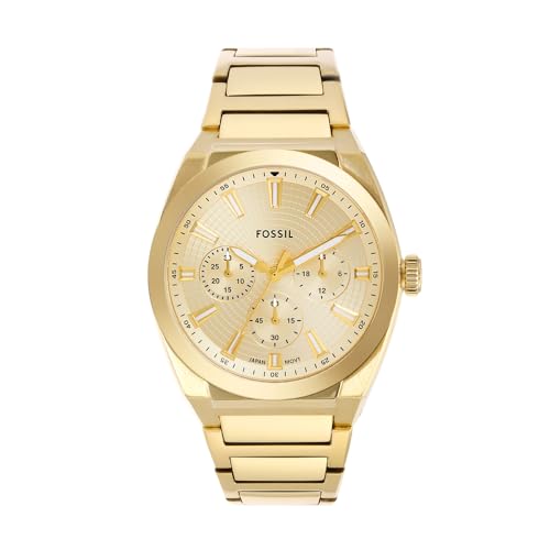 FOSSIL Herren Analog Quarz Uhr mit Edelstahl Armband FS6119 von Fossil