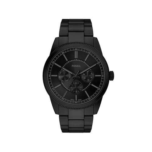 FOSSIL Herren Analog Quarz Uhr mit Edelstahl Armband FS6135 von FOSSIL