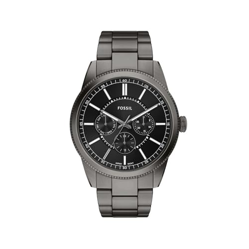 FOSSIL Herren Analog Quarz Uhr mit Edelstahl Armband FS6136 von FOSSIL