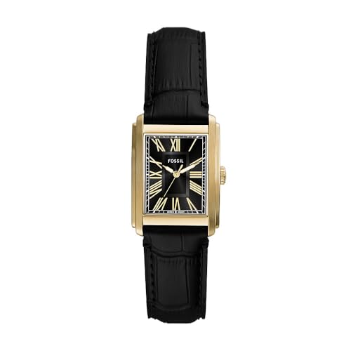 FOSSIL Herren Analog Quarz Uhr mit Leder Armband FS6091 von FOSSIL