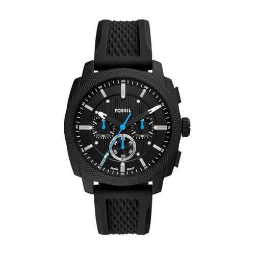 Fossil Herren Analog Quarz Uhr mit Silikon Armband FS6099 Fossil Herren Analog Quarz Uhr mit Silikon Armband FS6099 von Fossil