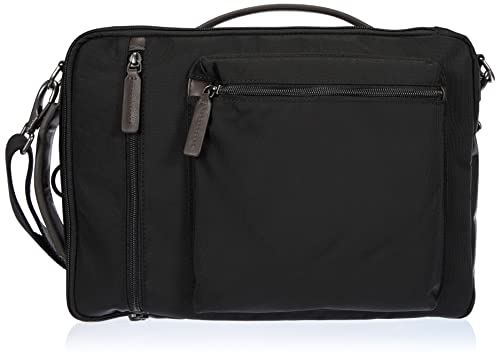 Fossil Tasche für Männer Buckner, 100% Nylon/Polyurethan Trim Commuter schwarz 25,4 cm L x 6,35 cm B x 33,655 cm H MBG9475001 von Fossil