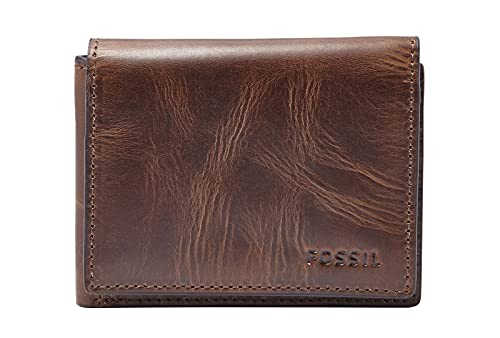 Fossil Herren Derrick ML3700 Geldbörse, Braun (Dark Brown 201) von Fossil