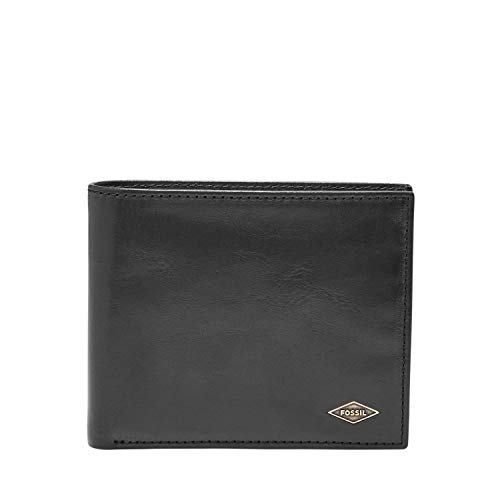 Fossil Herren Ryan Leder RFID-Blockende Bifold Geldbörse mit Münzfach für Männer von Fossil