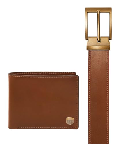 Fossil Herren Hayes Reisezubehör-Bi-Fold-Brieftasche, Braun von FOSSIL
