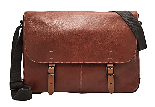 Fossil Herren Herrentasche - Defender Messenger Business Tasche Braun (Cognac) von Fossil