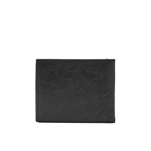 Fossil Herren-Leder-Bifold-Sliding 2-in-1-Geldbörse mit abnehmbarem Kartenetui von Fossil