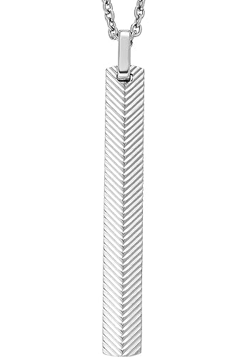 Fossil Herren-Halskette, Harlow Linear Texture Chain Halskette Fossil Herren-Halskette, Harlow Linear Texture Chain Halskette von Fossil