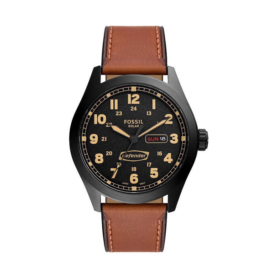 Fossil Herrenuhr Defender FS5978 Edelstahl von Fossil