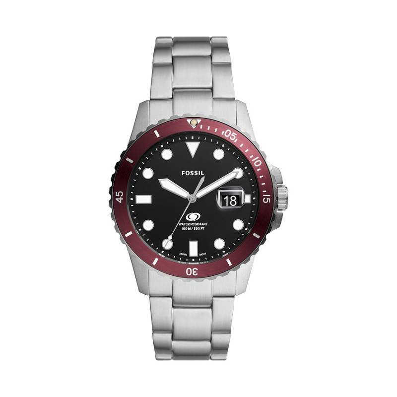 Fossil Herrenuhr FOSSIL BLUE FS6013 Edelstahl von Fossil
