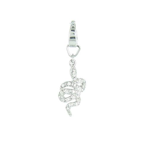 Fossil Jewelry Damen-Charm Edelstahl weiß JF00308040 von Fossil