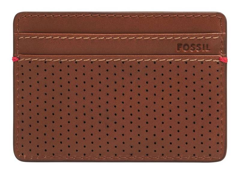 Fossil Kartenetui Card Case, aus echtem Leder von Fossil