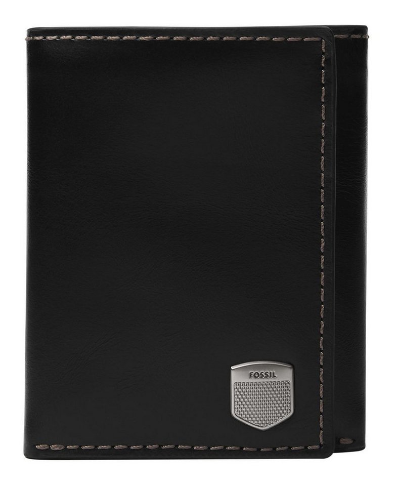 Fossil Kartenetui Trifold, aus echtem Rindsleder von Fossil