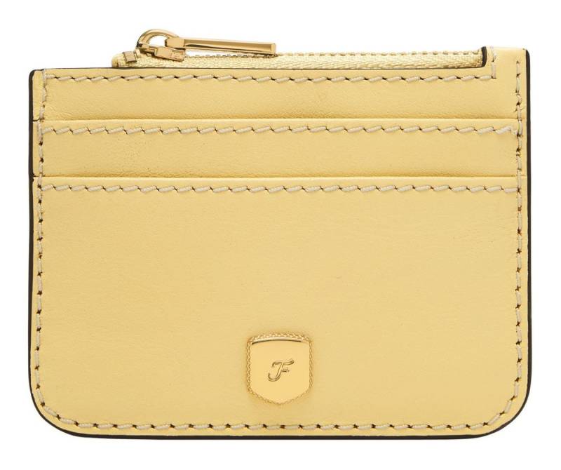 Fossil Kartenetui Zip Card Case, aus echtem Rindsleder von Fossil