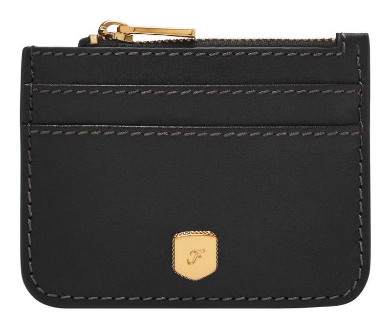 Fossil Kartenetui Zip Card Case, aus echtem Rindsleder von Fossil