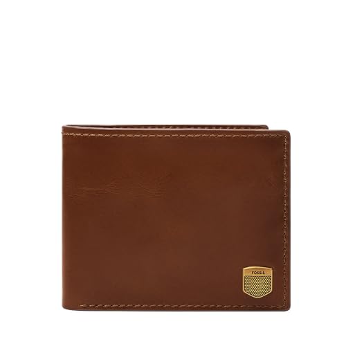 Fossil Men's Hayes Bifold with Flip ID, Erdnussbraun, 10.8 cm L x 1.27 cm W x 10.16 cm H von FOSSIL