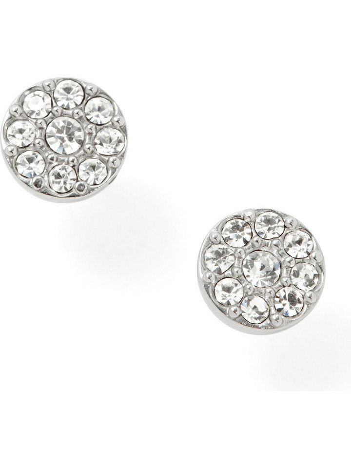 Fossil Paar Ohrstecker Fossil Damen-Ohrstecker Edelstahl Glasstein von Fossil