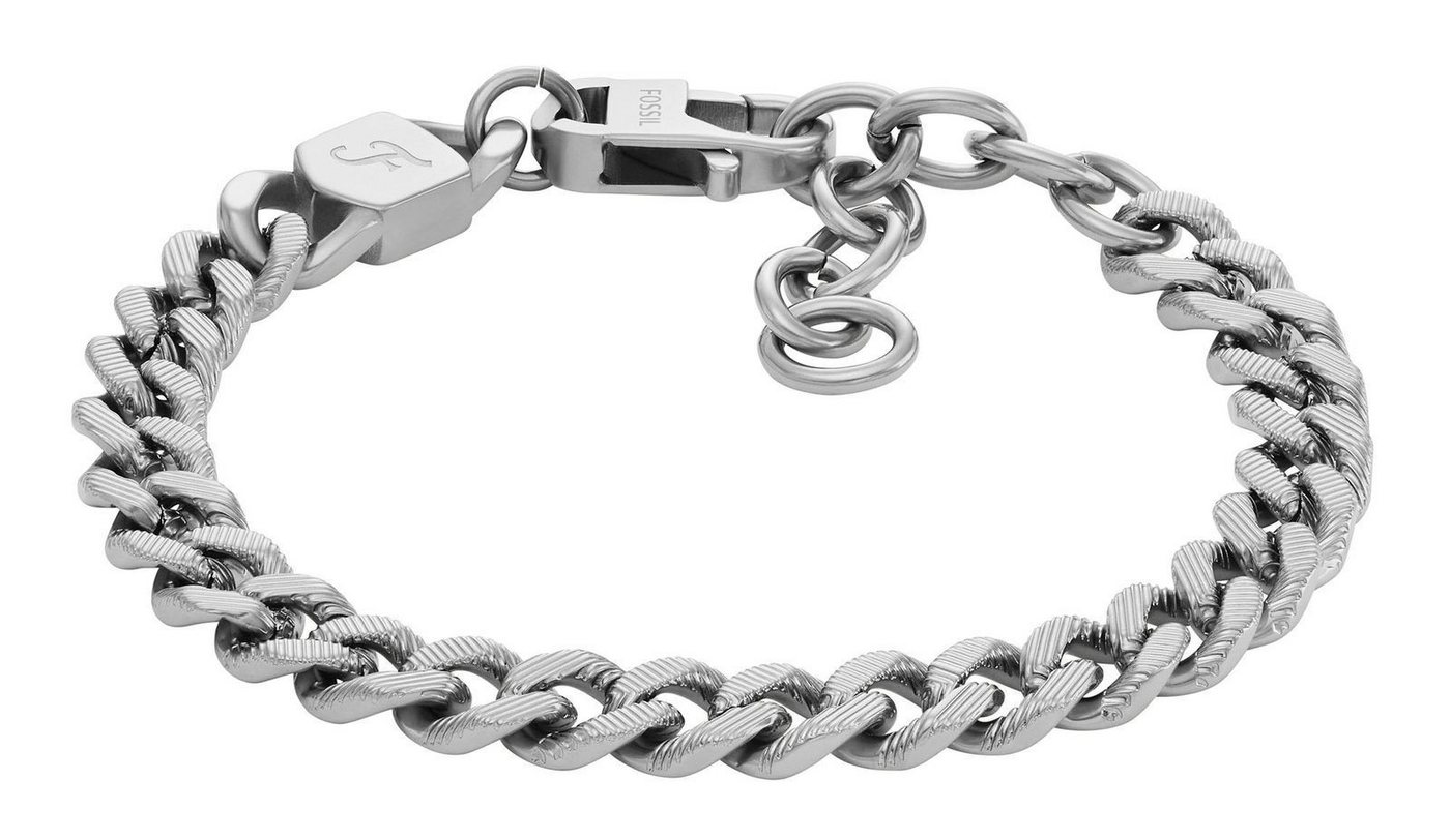 Fossil Panzerarmband Linear Texture Bracelet von Fossil