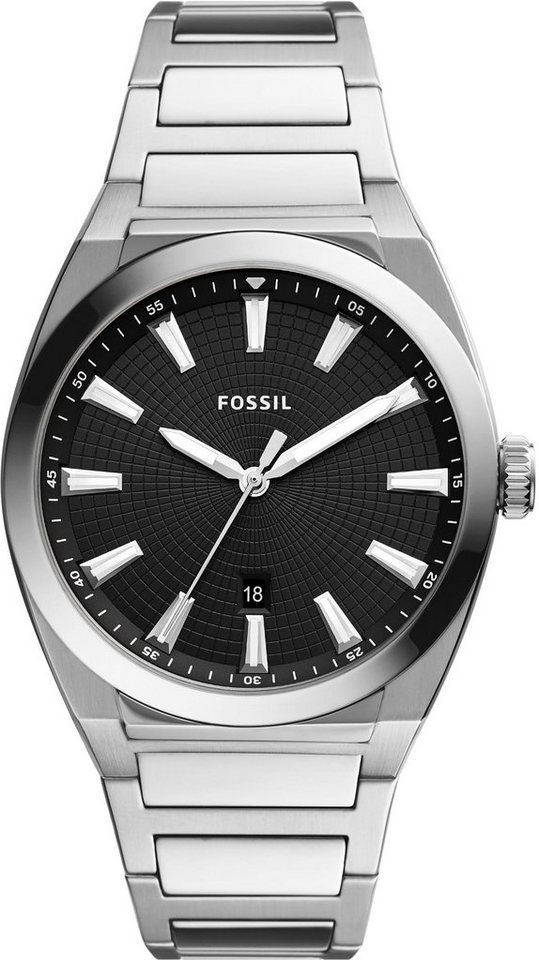 Fossil Quarzuhr EVERETT, FS5821, Armbanduhr, Herrenuhr von Fossil