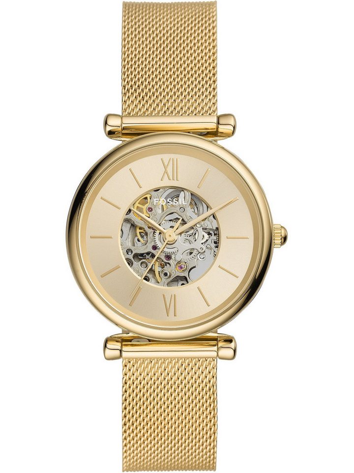 Fossil Quarzuhr Fossil Damen-Uhren Analog Automatik von Fossil