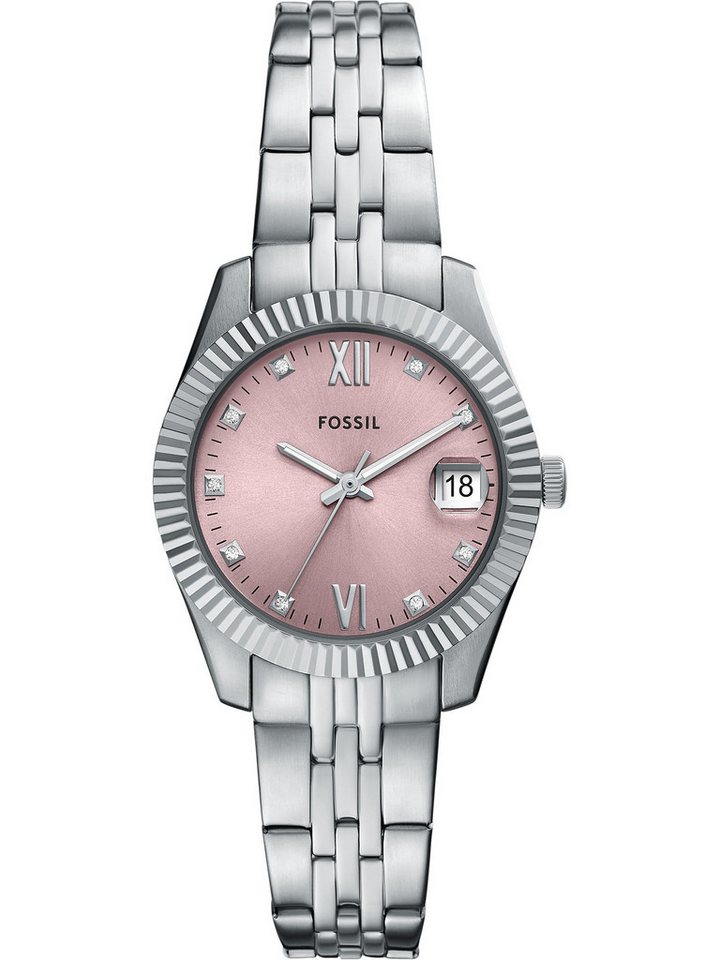 Fossil Quarzuhr Fossil Damen-Uhren Analog Quarz, Klassikuhr von Fossil