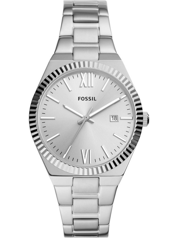 Fossil Quarzuhr Fossil Damen-Uhren Analog Quarz von Fossil