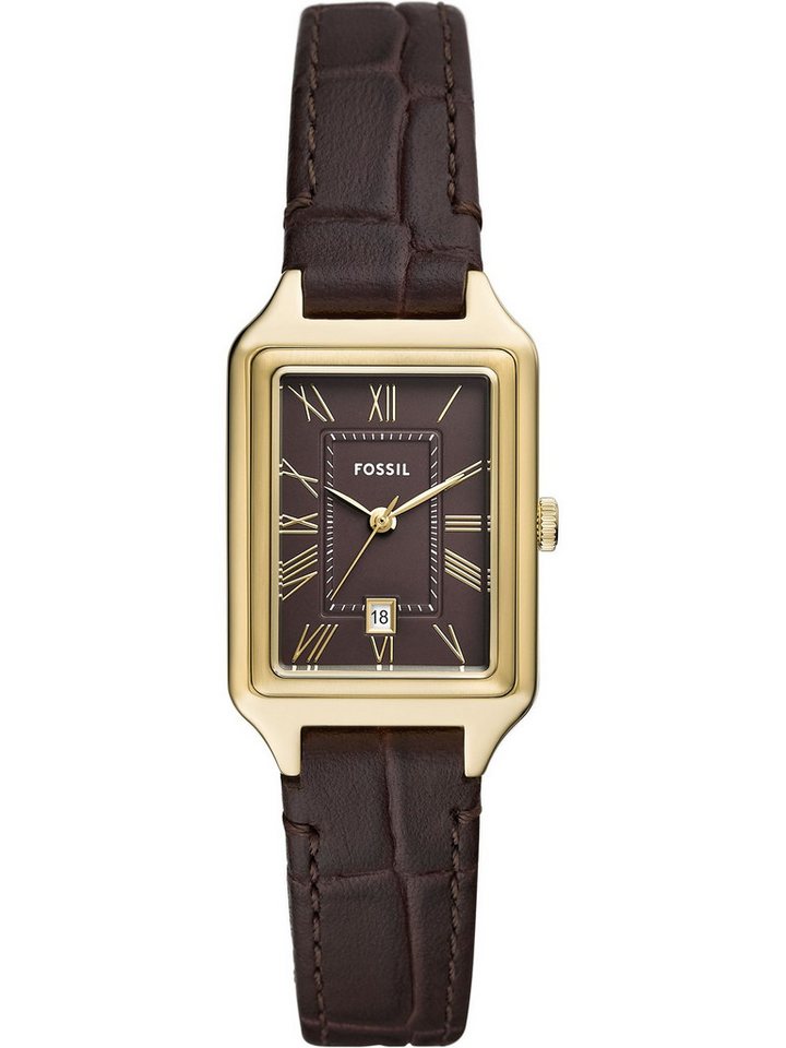 Fossil Quarzuhr Fossil Damen-Uhren Analog Quarz von Fossil