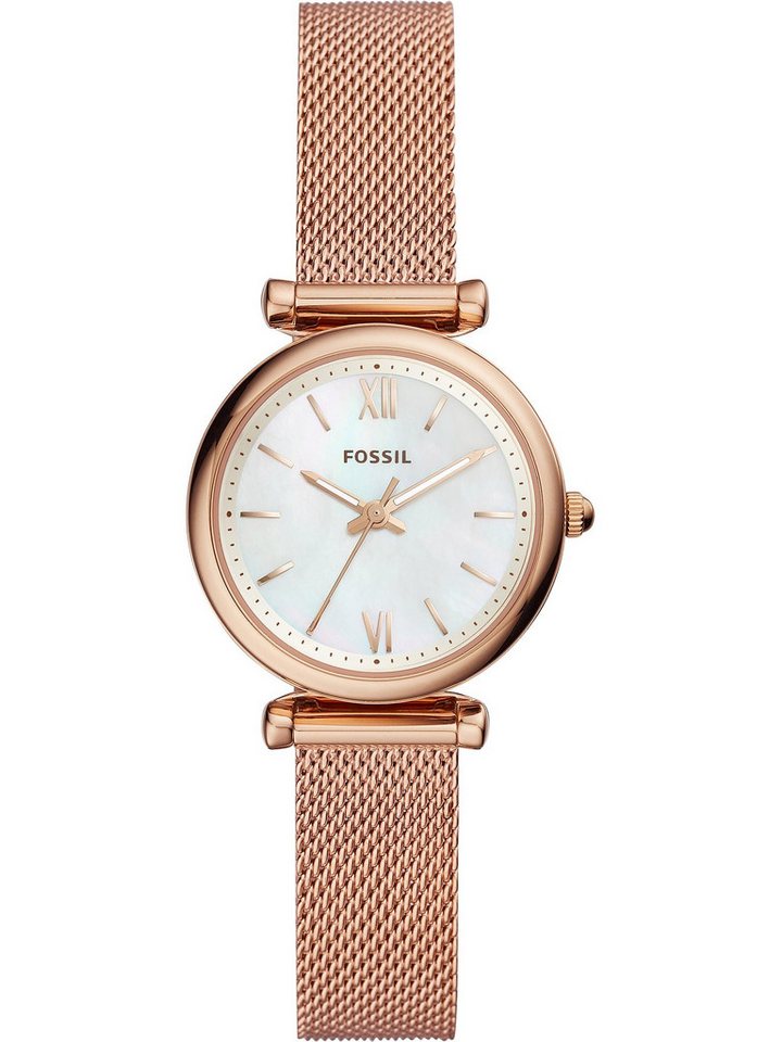 Fossil Quarzuhr Fossil Damen-Uhren Analog Quarz von Fossil