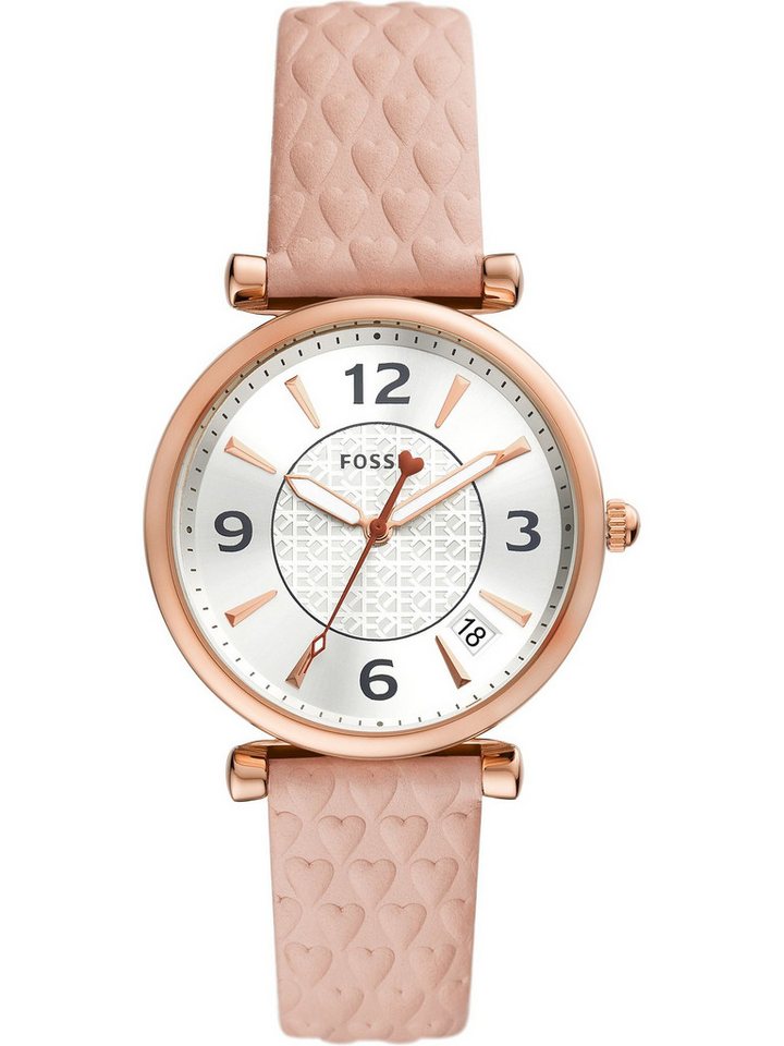 Fossil Quarzuhr Fossil Damen-Uhren Analog Quarz von Fossil