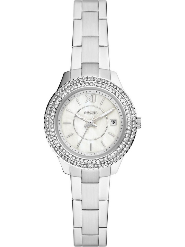Fossil Quarzuhr Fossil Damen-Uhren Analog Quarz von Fossil